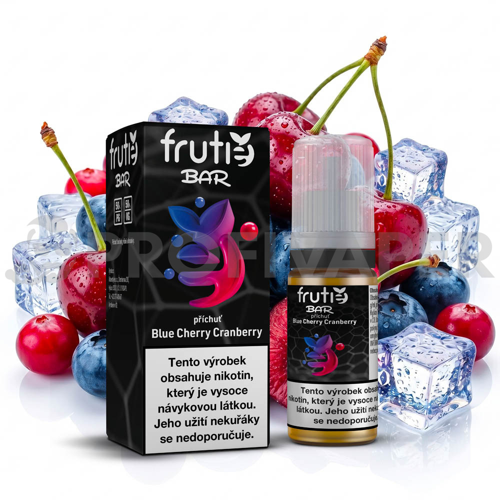 Frutie BAR Juice - Modrá třešeň a brusinka (Blue Cherry Cranberry)
