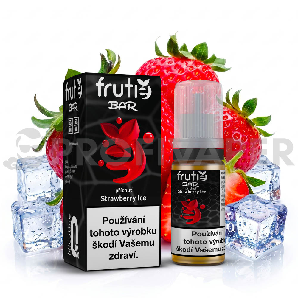 Frutie BAR Juice - Chladivá jahoda (Strawberry Ice) - bez nikotinu