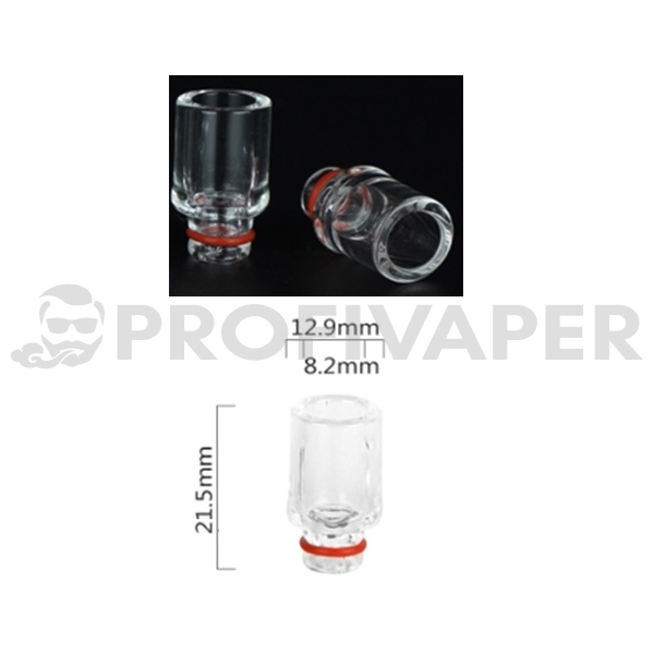 Sklenený 510 široký náustok