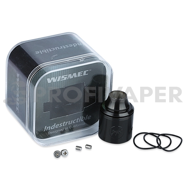 WISMEC Indestructible RDA atomizér - černý - Profivaper