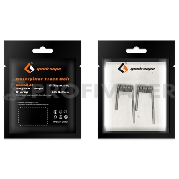 GeekVape Caterpillar Track Kanthal A1 spirálky - předmotané, 2ks