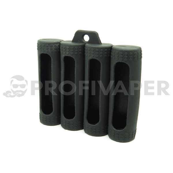 Silikónové puzdro na 4 kusy batérií 18650