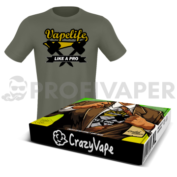 Tričko CrazyVape - Vape Life