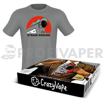 Tričko CrazyVape - Steam Engine