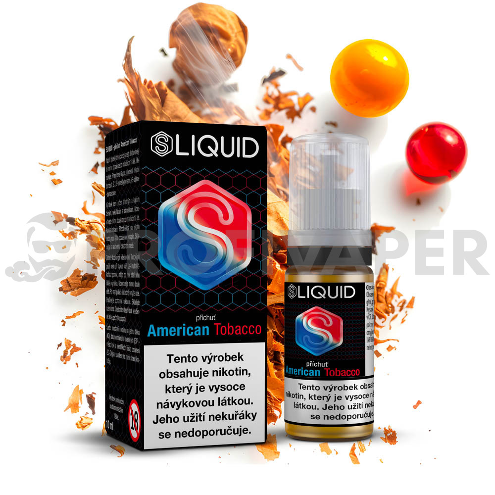 SLIQUID - Americký tabák (American Tobacco)