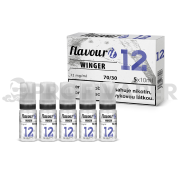 Flavourit 70/30 - WINGER 12mg, 5x10ml