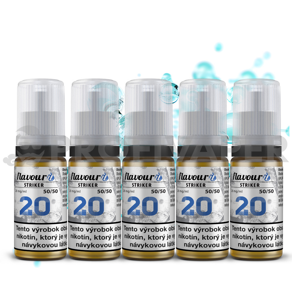 Flavourit 50/50 - STRIKER 20mg, 5x10ml