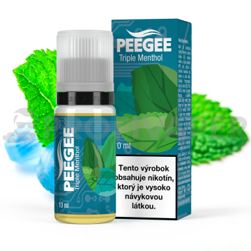 PEEGEE - Trojitý mentol (Triple Menthol)
