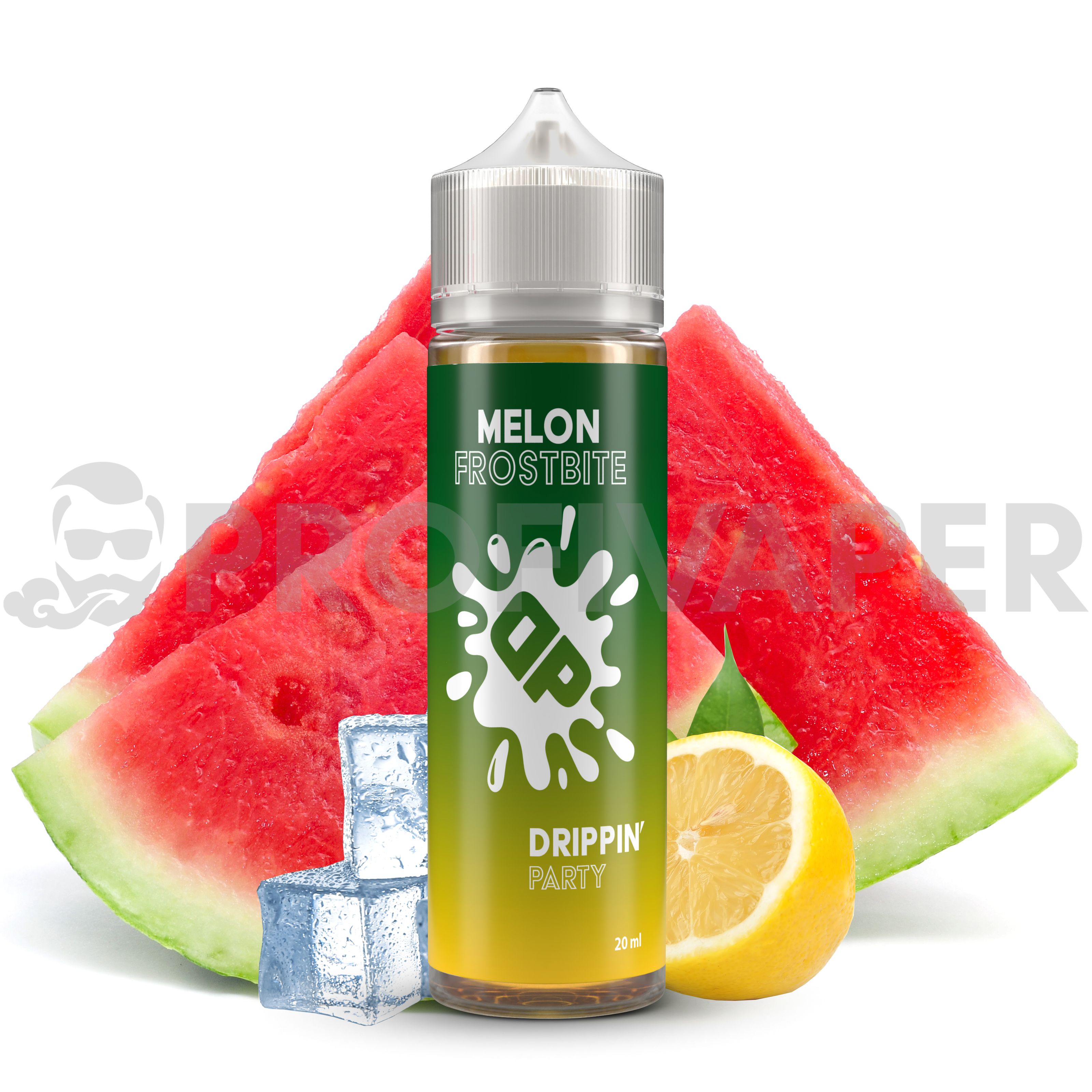 Drippin Party - Melon Frostbite (Chladivý vodní meloun a citron) Shake&Vape