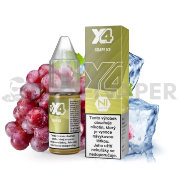 X4 Bar Juice - Chladivé hroznové víno (Grape Ice)