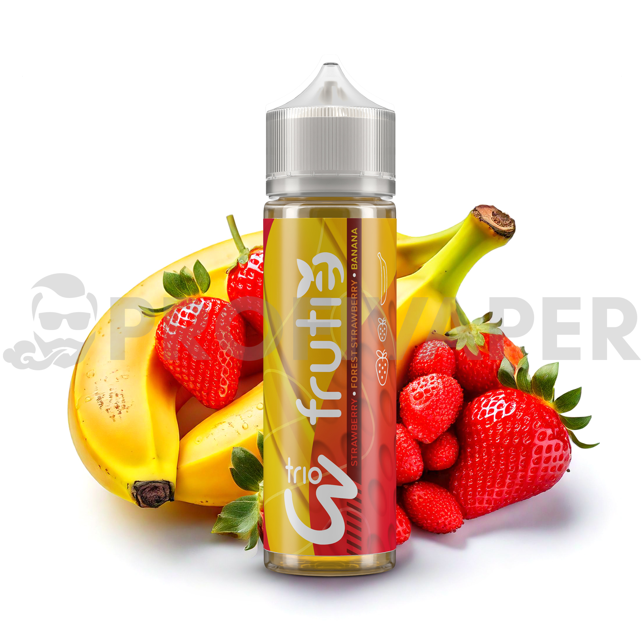 Frutie Trio - Jahodová zmes s banánom