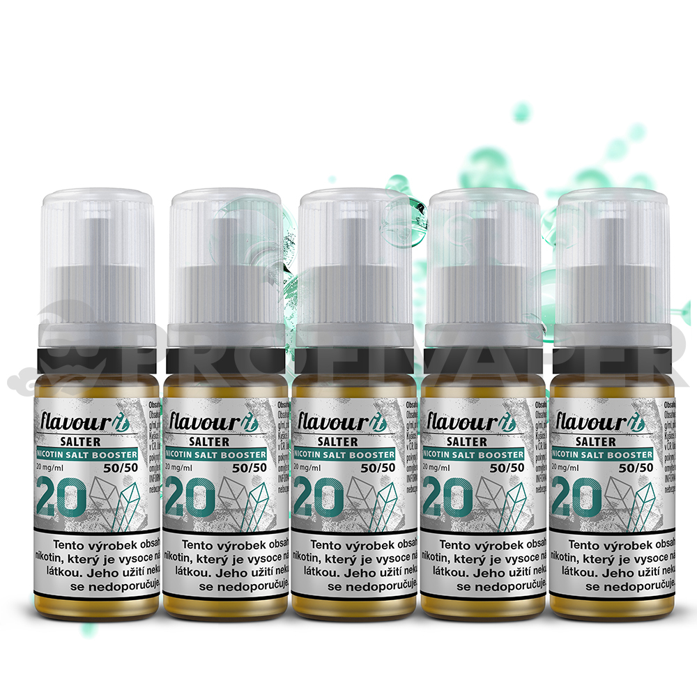Flavourit Salter booster 50/50 20mg, 5x10ml