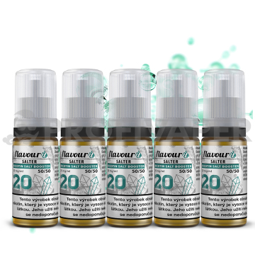 Flavourit Salter booster 50/50 20mg, 5x10ml