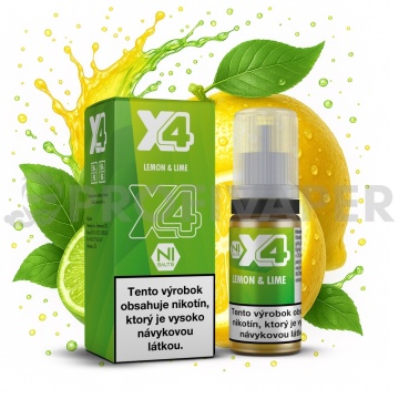 X4 Bar Juice - Citrón a limetka (Lemon and Lime)