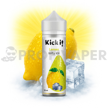 Kickit Chladivý slaný citron (Salty Lemon Ice) - Shake and Vape
